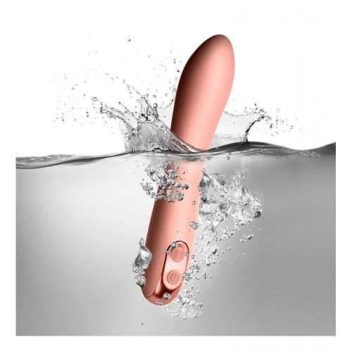 Rocks Off Giamo Pink - вибратор для точки G, 19х3.5 см (розовый) - sex-shop.ua