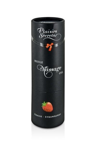 Plaisir Secret Fraise - Массажное масло, 59 мл - sex-shop.ua