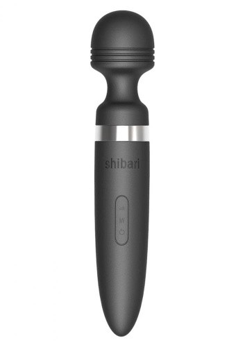 Shibari Deluxe Mega Wand Wireless - Стимулятор, 28 см (черный) - sex-shop.ua