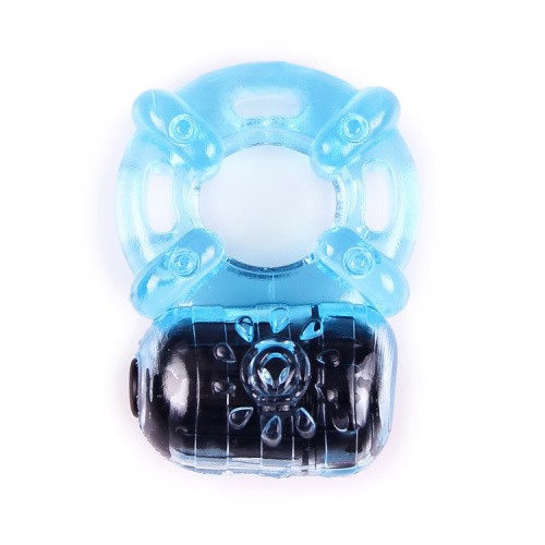 Браззерс RС011F - эрекционное кольцо c вибропулей, 2 см (голубой) - sex-shop.ua