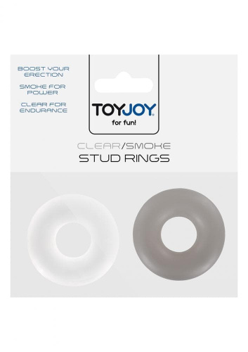 Toy Joy - Stud Rings - Эрекционное кольцо, 2 шт - sex-shop.ua
