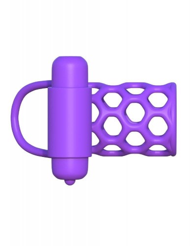 Pipedream Vibrating Couples Cage - вибронасадка, 8х3 см (фиолетовый)