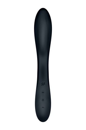 Satisfyer Rrrolling Explosion - Вібратор для точки G, 22х3.6 см (чорний)