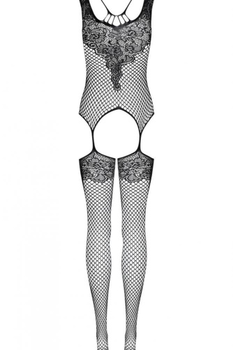 Obsessive F229 - Комбінезон-сітка, S-L (чорний) - купити в Україні | Секс шоп SEX-SHOP.ua