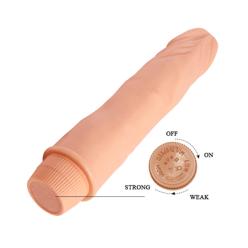 Реалістичний вібратор Barbara Dwarf Vibrator Flesh, 21,5 см - купити в Україні | Секс шоп SEX-SHOP.ua