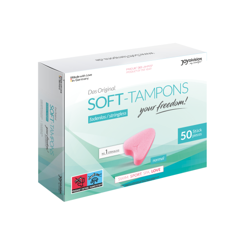 Joy Division Soft-Tampons Normal - Тампони, 50 шт
