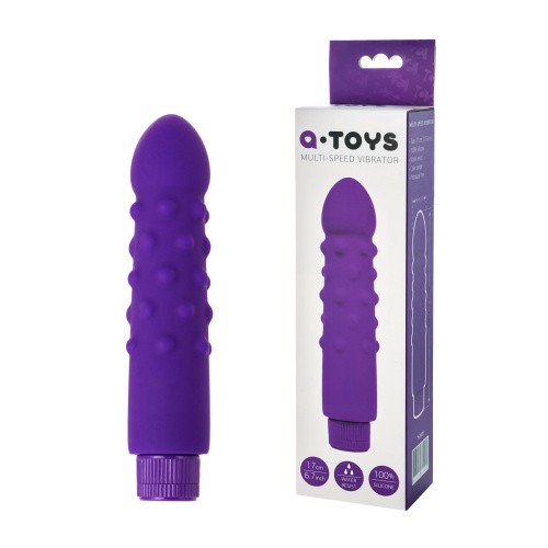 Toyfa A-Toys - Вибратор нереалистичный, 17 см (фиолетовый)