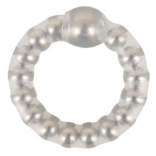 Maximum Metal Ring - Кольцо эрекционное с шариками, 2.5см - sex-shop.ua