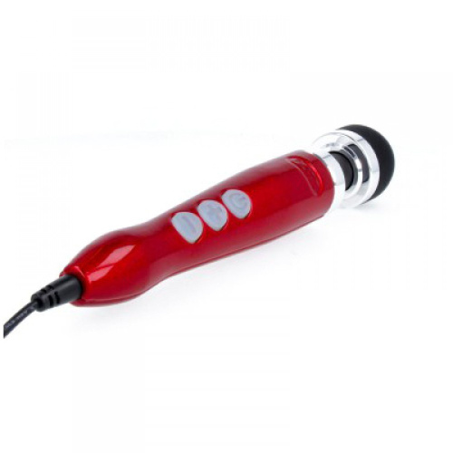 Doxy Number 3 Candy Red дуже потужний вібратор мікрофон у металевому корпусі, 28х4.5 см (червоний)