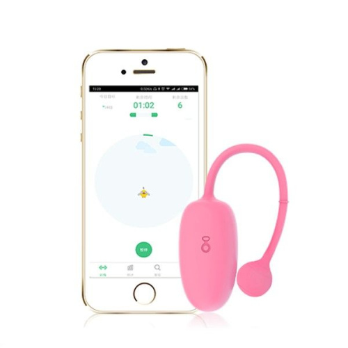Magic Motion Kegel Coach - смарт-тренажер Кегеля для женщин (розовый), 19х3 см