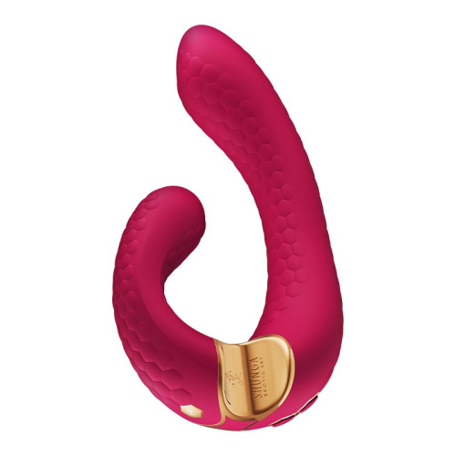 Shunga - Miyo Intimate Massager - Вибратор,18.5х3.8 см (малиновый)