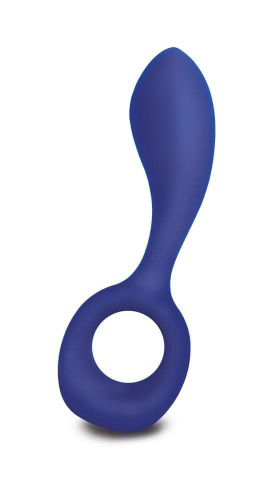 Gvibe Gpop-анатомічний вібратор для обох партнерів, 12. 5х2. 8 см (синій)