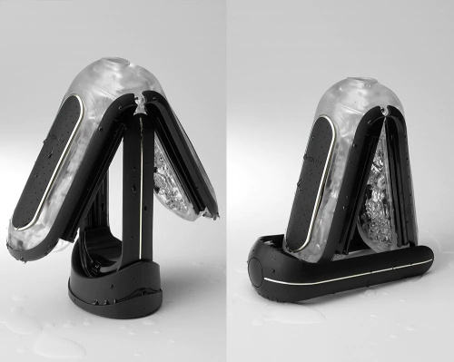 Tenga Flip Zero Electronic Vibration Black, мастурбатор с изменяемой интенсивностю, раскладной, 18х7.5 (чёрный)