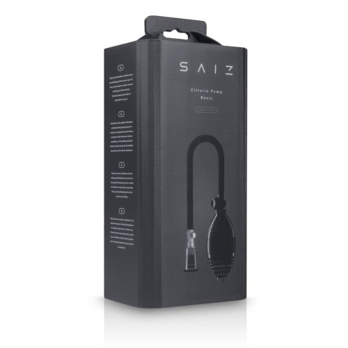 SAIZ Clitoris Pump Basic - Ручная вакуумная помпа для клитора, 5х2 см - sex-shop.ua