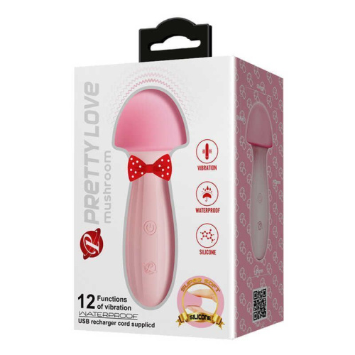 Pretty Love - Mashroom Vibrator Pink - Вибратор в форме грибочка
