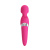 LyBaile Pretty Love Micheal Heat Massager Pink - Вибратор-микрофон с функцией нагрева, 21х4 см (розовый)