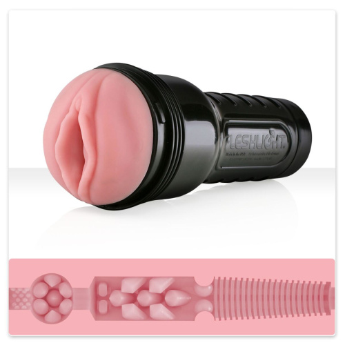 Fleshlight Pink Lady Destroya - Мастурбатор вагина, 25.4 см