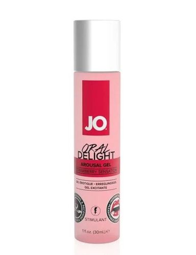 System JO Oral Delight Strawberry-гель лубрикант для орального сексу зі смаком полуниці, 30 мл (30 мл) - купити в Україні | Секс шоп SEX-SHOP.ua