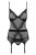 Еротичний комплект Obsessive Lustella corset (S / M) - купити в Україні | Секс шоп SEX-SHOP.ua