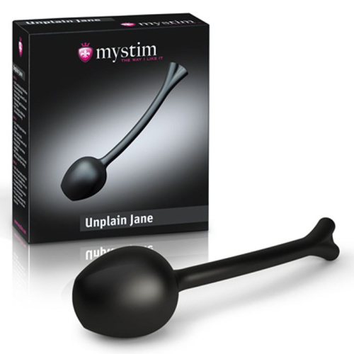 Mystim Unplain Jane - Вагинальные шарики для миостимуляции, 3.3 см - sex-shop.ua