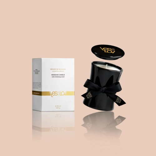 YESforLOV Titillating Massage Candle - Свеча для массажа с волнующим ароматом, 120 мл