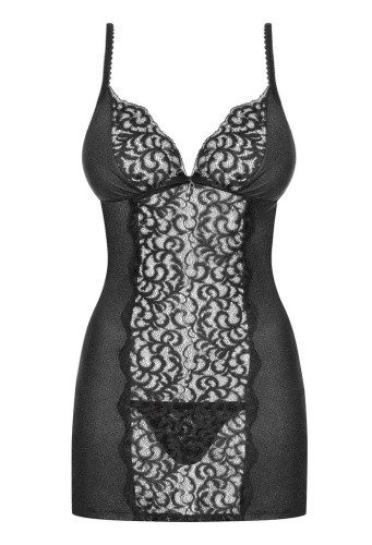 Obsessive Laluna chemise-спокуслива сорочка, S/M - купити в Україні | Секс шоп SEX-SHOP.ua