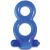 Ns Novelties Renegade Men's Ring Blue - двойное виброкольцо, 10х2 см (голубой) - sex-shop.ua