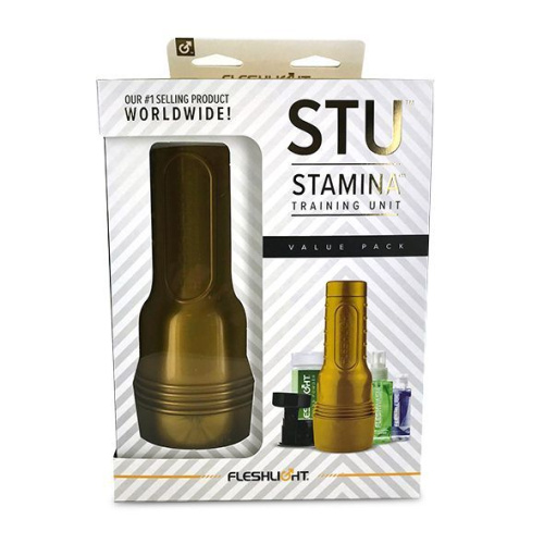 Fleshlight STU Value Pack - мастурбатор плюс аксесуари, 24.5 см