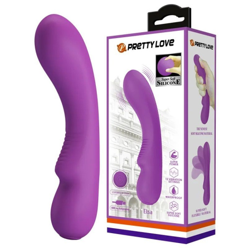 Pretty Love Elsa Vibrator Purple - Вибратор, 19,5 см (фиолетовый)