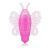 California Exotic Novelties Micro Wireless Venus Butterfly - Кліторальний вібратор у вигляді метелика, 8Х2.5 см (рожевий)