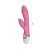 LoveToy - Dreamer II Vibrator Rose Red - Вібратор з кліторальним відростком, 21.5х3.5 ( світло-рожевий) - купити в Україні | Секс шоп SEX-SHOP.ua