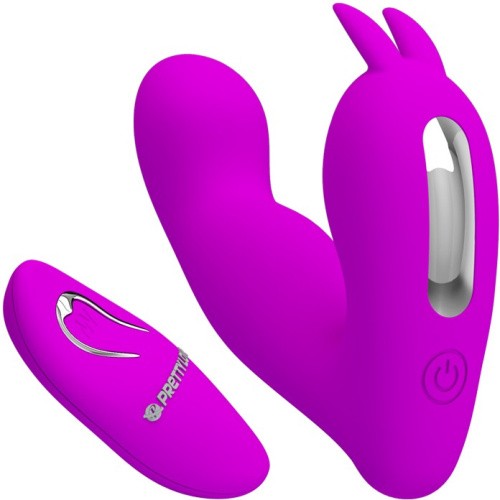Pretty Love Josephine G-spot Massager Purple - Вибратор с пультом дистанционного управления, 10.9х2.7 см (фиолетовый)