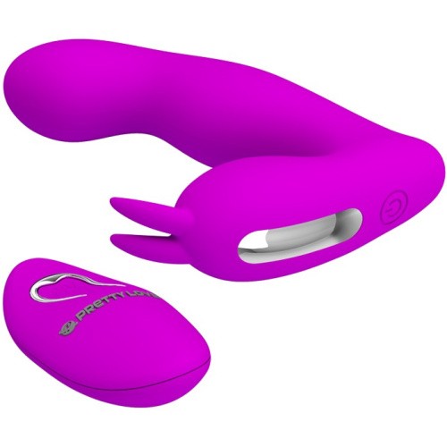 Pretty Love Josephine G-spot Massager Purple - Вибратор с пультом дистанционного управления, 10.9х2.7 см (фиолетовый)