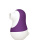 Містер Факер Pinguino - 2в1 вакуумний стимулятор з рухомим язичком, 9.4x6.2 см (фіолетовий)