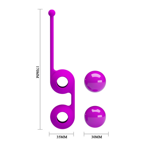 Pretty Love Kegel Tighten Up Balls III Purple - Вагинальные шарики (фиолетовый)