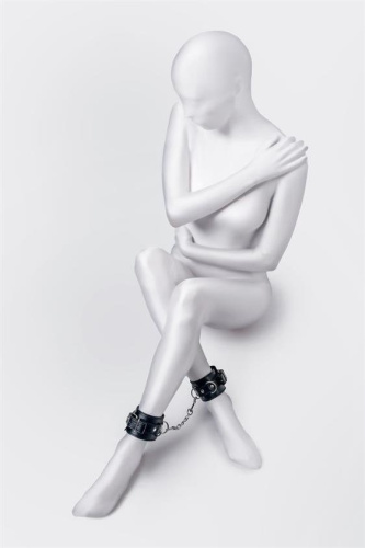 Toyfa - Anonymo handcuffs, PU leather - Фиксаторы для ног