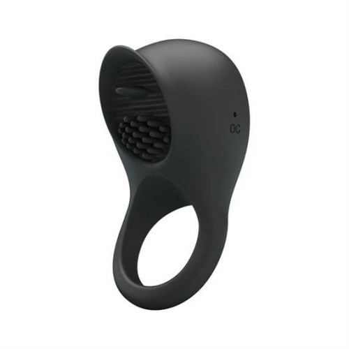 LyBaile Pretty Love Ring Shacking II Black - Эрекционное кольцо, 8,0х3,0 см (черный)