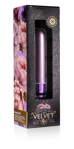 Rocks Off RO-90mm Touch of Velvet Lilac - матовая вибропуля, 9х1.6 см. (сиреневый) - sex-shop.ua