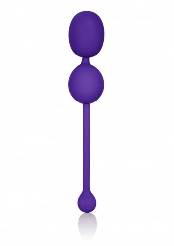 CalExotics Rechargeable Dual Kegel вагинальные шарики 9х3.2 см. (фиолетовый) - sex-shop.ua