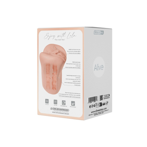 Мастурбатор Alive Lola Super Realistic, L