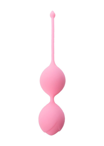 Boss Silicone Kegel Balls Pink - Вагінальні кульки, 16,5х2,9 см (рожевий)