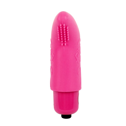 Chisa MisSweet Finger Vibe - Вібратор на палець із загнутим кінчиком, 7.4х2.2 см (рожевий)