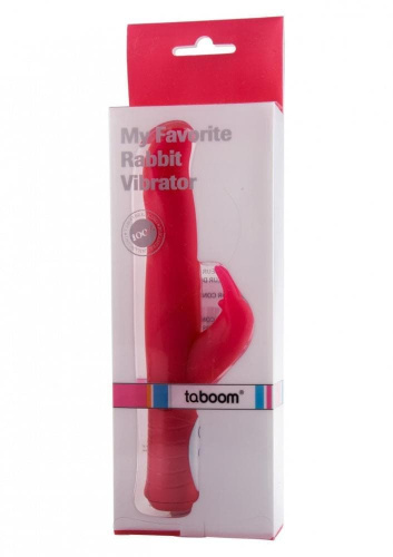Taboom My Favorite Rabbit - изящный вибратор, 16Х3.5 см (розовый) - sex-shop.ua
