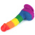 LoveToy - Prider Dildo 8 - Фаллоимитатор, 20.5х4 см