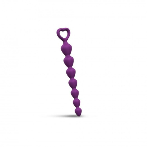 Love To Love Bing Bang Purple Rain - анальний ланцюжок, 14.4х2.2 см (фіолетовий)