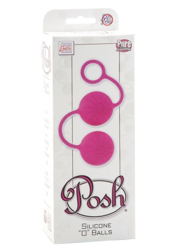 Вагинальные шарики Posh O Balls Pink (голубой)