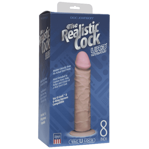Фалоімітатор UltraSkyn Realistic Cock 8