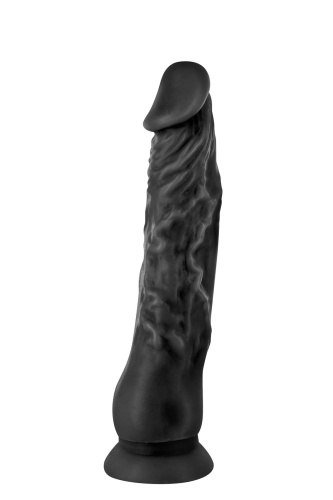 Real Body Real Justin Black - фалоімітатор із присоскою, 21,5х4,2 см.