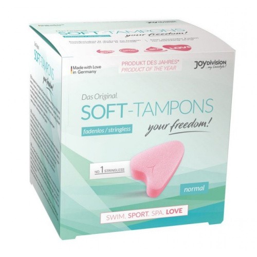 Joy Division Soft Tampons Normal, Box of 3 - Тампони 3 шт