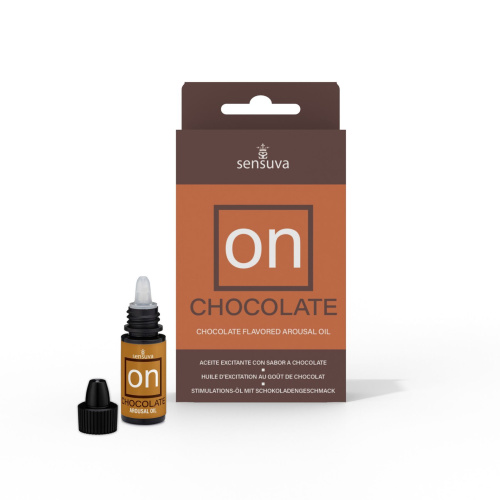 Возбуждающие капли для клитора Sensuva ON Arousal Oil, 5 мл (шоколад)